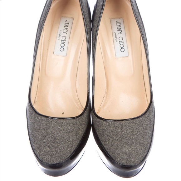 BLACK FRIDAY DEALS 
Jimmy Choo black and gray pumps - Picture 2 of 6